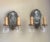 This pair of wonderful wire cut reverse mirror wall sconces are really functional pieces of art for any project. The...