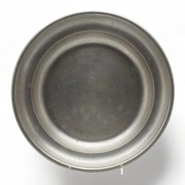 A beautifully crafted pewter bowl or centerpiece by renowned Swedish maker Schreuder & Olsson, showcasing the clean lines...