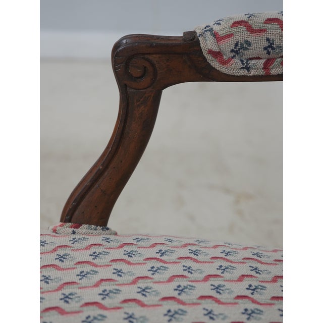 Wood Pair Don Rousseau French Louis XV Open Armchairs For Sale - Image 7 of 18