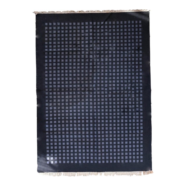 1960s, Handmade Vintage Persian Ardabil Kilim 5.5' X 7.7' For Sale