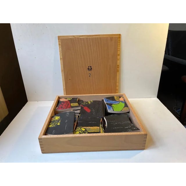 Wood Large Painted Puzzle in Beech by Kay Bojesen, 1950s For Sale - Image 7 of 13