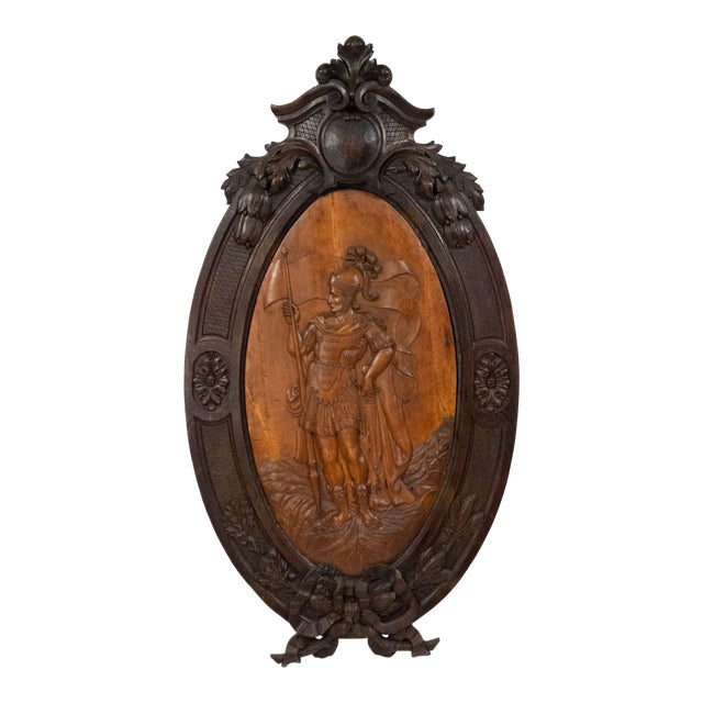Italian Renaissance Style Carved Wall Plaque Chairish