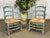 Rustic Beechwood Armchairs with Straw Seats, 1930s, Set of 2 For Sale - Image 17 of 17