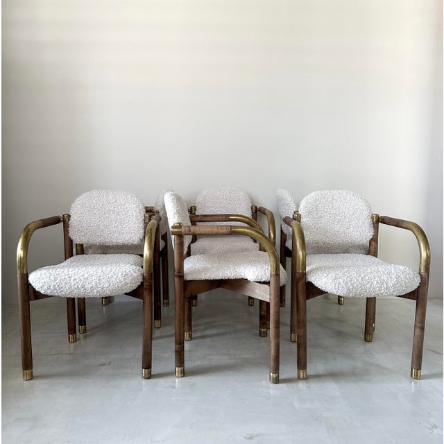Metal Brutalist Sass Armchairs from Idea, 1988, Set of 5, Set of 5 For Sale - Image 7 of 13