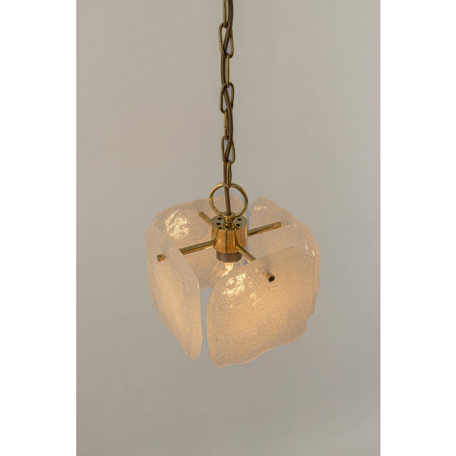 Petite Murano Glass Pendant Light by Kalmar, Germany, 1960s For Sale - Image 13 of 18