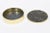 1970s Vintage Round Stone and Brass Norwegian Two Part Box, 1970's For Sale - Image 5 of 10