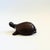 A vintage carved ironwood turtle. Great detailing to the turtle's features with a lovely dark natural grain. Measures...
