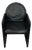 Mid-Century Postmodern Armchair in Black Leather from Bulo, Belgium, 1980s For Sale