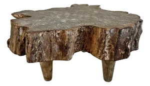 Organic Lychee Washed Vintage Coffee Table