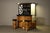 Italian Burl Wood Cocktail Bar with Illuminated Back and Stools, 1970s, Set of 3 For Sale - Image 18 of 18