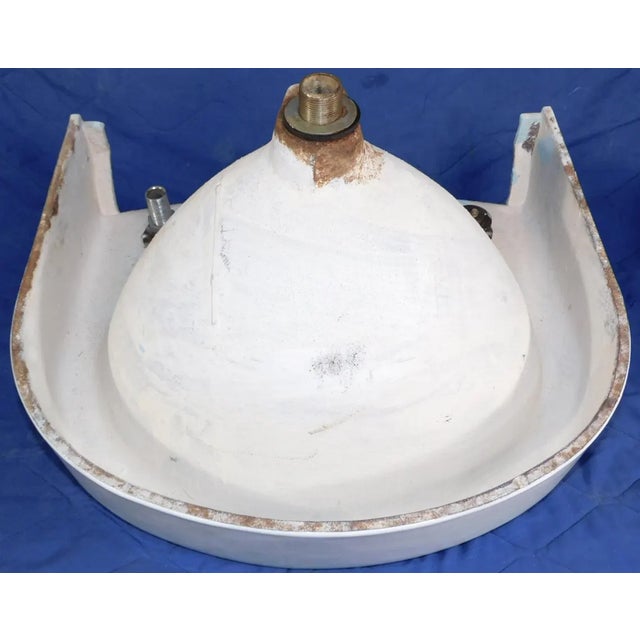 1952 Vintage Kohler High-Back Porcelain & Cast Iron Rounded Front Sink For Sale - Image 9 of 13
