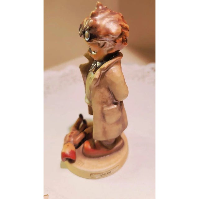 Mid-Century Modern Vintage Hummel Goebel Doctor Boy Figurine, #127, Goebel West Germany, Doctor Puppendoktor For Sale - Image 3 of 9