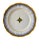 Yellow Raffaellesco Dinner Plate, Simplified For Sale - Image 8 of 8