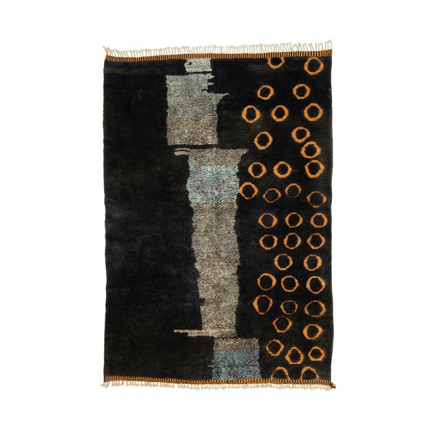 Hand-Knotted Wool Rug by Azele Studio For Sale - Image 10 of 10