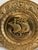 Mid 20th Century Pair of Vintage English Embossed Brass Ship Plates For Sale - Image 5 of 13