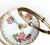 Vintage 3-Layer Cake Stand in Brass and Porcelain from Rheinpfalz Hartporzellan, Germany, 1960s For Sale - Image 12 of 15
