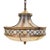 1900s Caldwell Leaded Glass Neoclassical Style Lantern For Sale