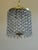 Vintage Hollywood Regency Crystal Waterfall Pendant Light For Sale - Image 12 of 12
