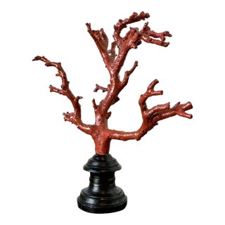 Vintage Faux Coral Branch For Sale
