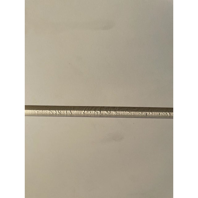 Postmodern Minimalist Plaster 6 Drawer Highboy Chest of Drawers For Sale - Image 4 of 10