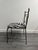 1940s Iron Chairs in Zebra Print Velvet by Rene Prou, 1940s, Set of 2 For Sale - Image 5 of 9