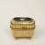 Late 19th Century Small Victorian Gilt Metal Dresser or Ring Box with a Pietra Dura Plaque For Sale - Image 5 of 10