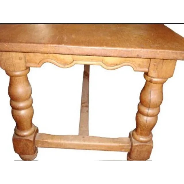 Early 1900s Refectory Table For Sale - Image 9 of 11