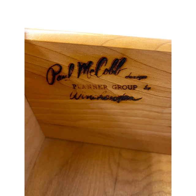 1970s Paul McCobb Planner Group Tall Chest for Winchendon Furniture - Mid-Century Modern Dresser For Sale - Image 9 of 9