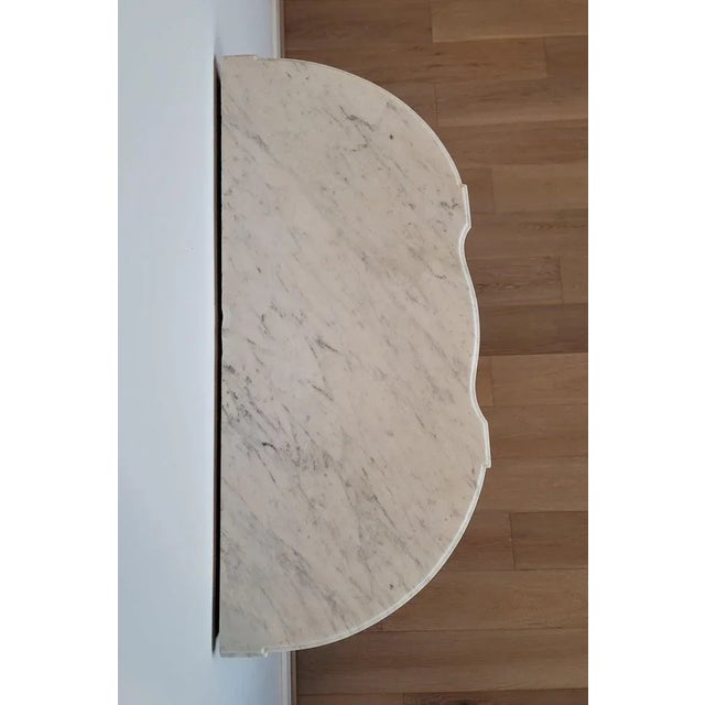 Scarce 18th Century French Louis XV Period Walnut Tambour Door Sideboard For Sale - Image 12 of 13