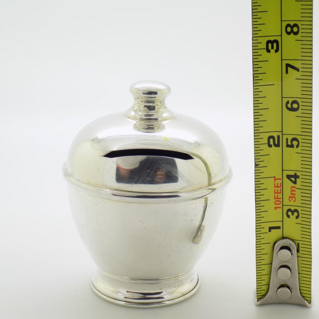 Vintage Italian Handmade Genuine Silver Decorative Rare Money Box Figurine / Miniature for Good Luck For Sale - Image 9 of 10