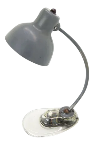 Marianne Brandt for Kandem Glass Base Table Desk Lamp