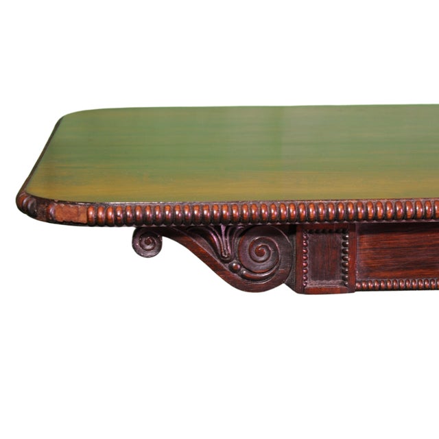 Mid 19th Century Regency Rosewood Card Table, 1840 For Sale - Image 5 of 11