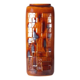 Large Ceramic Floor Vase from Ditmar Urbach, Former Czechoslovakia, 1948 For Sale