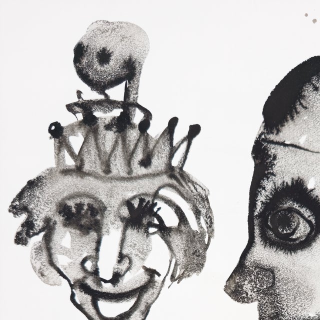 Figurative She Laughs at My Jokes - Fran Bull, C. 1987 For Sale - Image 3 of 10
