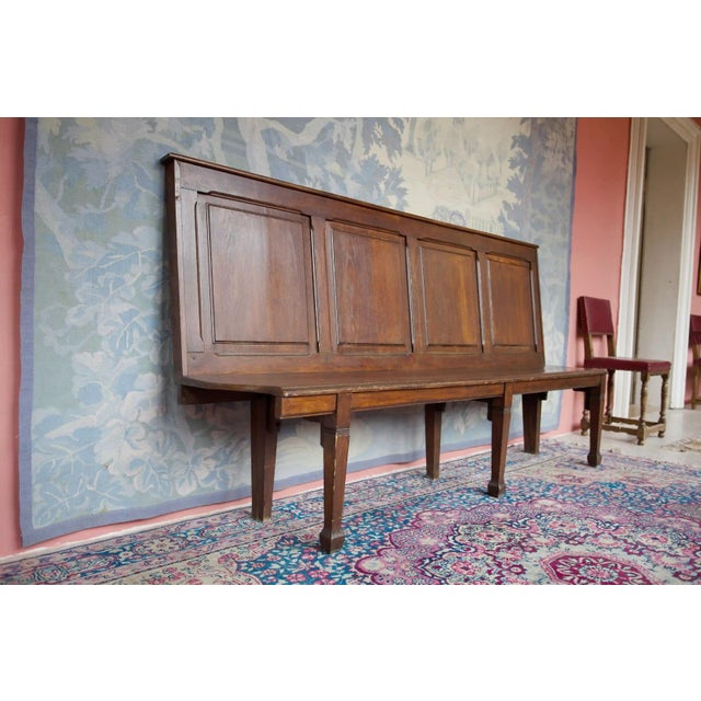 19th Century Oak Bench For Sale - Image 6 of 6