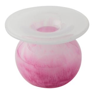 Miss Ellie Bud Vase, Jade Milk White/Pink For Sale