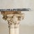 Beige French Neoclassical Dolphin Console with Marble Top, 1940s For Sale - Image 8 of 11