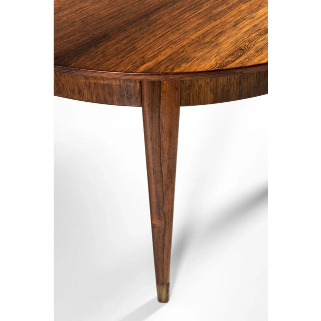 Rosewood Dining Table by Ernst Kühn for Lysberg Hansen & Therp , 1950s For Sale - Image 4 of 13