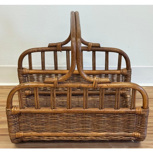 Vintage Bentwood Basket For Sale In Kansas City - Image 6 of 9