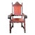 Early 20th Century Spanish Colonial Silla Amplia Chair For Sale