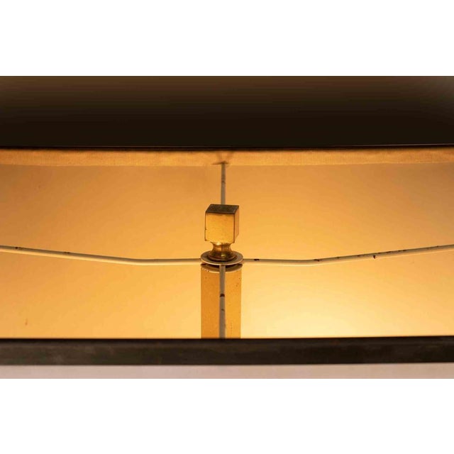 Metal Brass Table Lamp by Romeo Rega, Italy, Early 1970s For Sale - Image 7 of 9