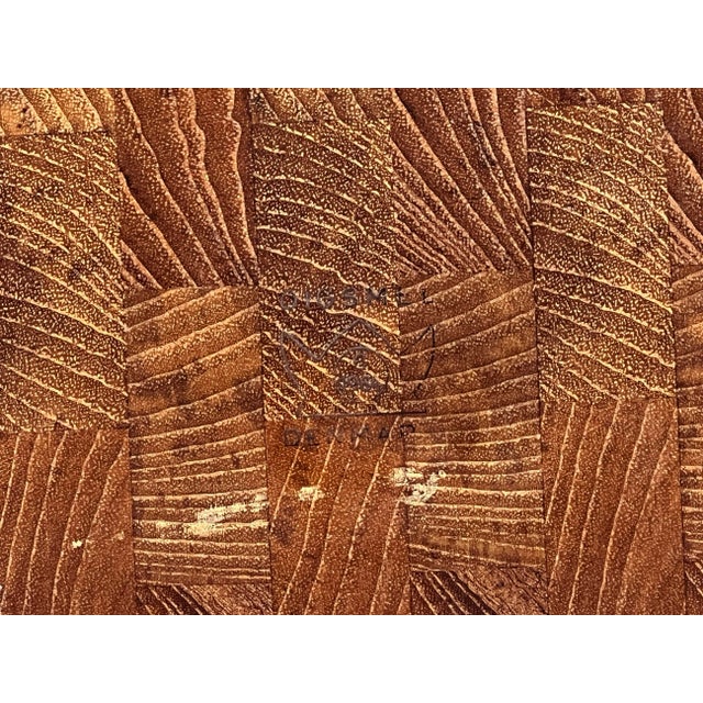 Vintage Divided Teak Serving Tray With Glass Dish by Digsmed For Sale - Image 10 of 11