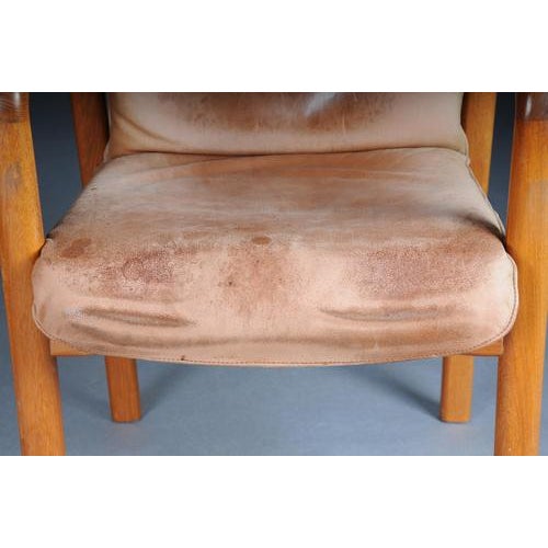 Vintage Scandinavian Armchair in Teak, 1970s For Sale - Image 15 of 18