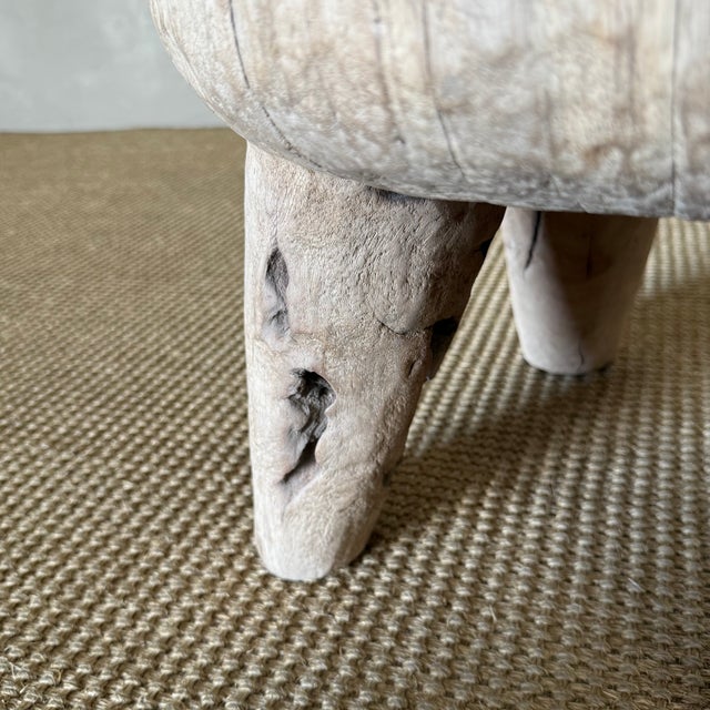 1970s Vintage Stump Table For Sale - Image 5 of 8