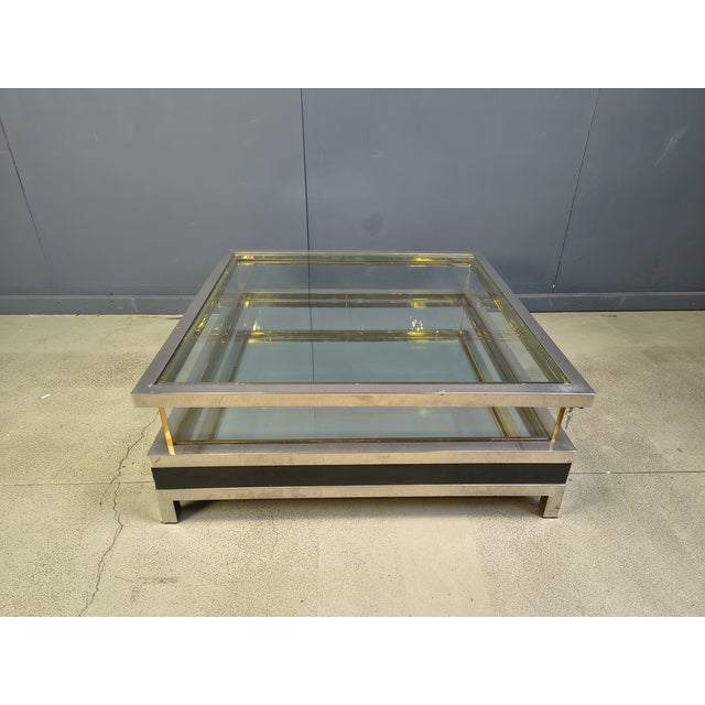 Vintage Sliding Top Coffee Table, 1970s For Sale - Image 15 of 17