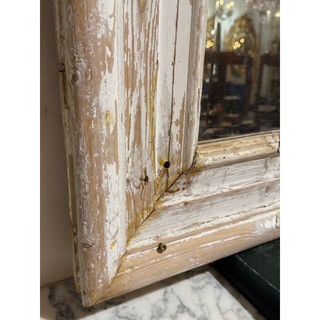 2000 - 2009 French Gessso Over Pine Mirror For Sale - Image 5 of 7