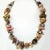 Traditional AJD Necklace of Highly Polished Pink Peruvian Opal Nuggets and Black Spinel For Sale - Image 3 of 6