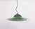 Gold Neverino Pendant Light in Green Murano Glass attributed to Vistosi, Italy, 1970s For Sale - Image 8 of 12