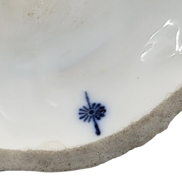 White Porcelain Figure of a Young Gallant by Triebner Ens & Eckert for Volkstedt, 1880s For Sale - Image 8 of 11