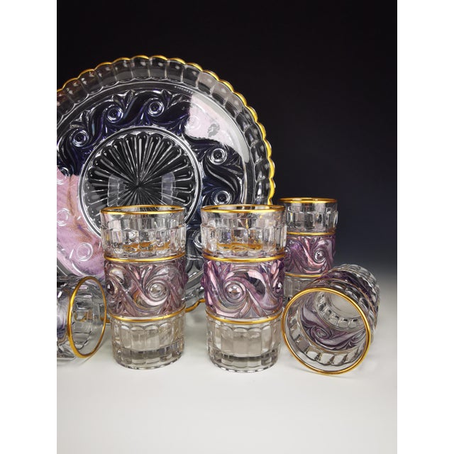 Russian Pattern Orangeade Service from Baccarat, 1890s, Set of 8 For Sale - Image 13 of 14